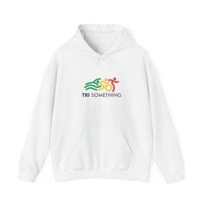 Hooded Sweatshirt Tri Something Logo Design