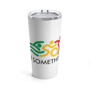 Tumbler 20oz Tri Something Logo Drinkware