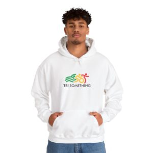 Hooded Sweatshirt Tri Something Logo Design